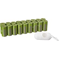 Los mejores  - AmazonBasics - Bolsa mejorada para heces de perro con aditivos EPI y dispensador y pinza para correa - 270 unidades…